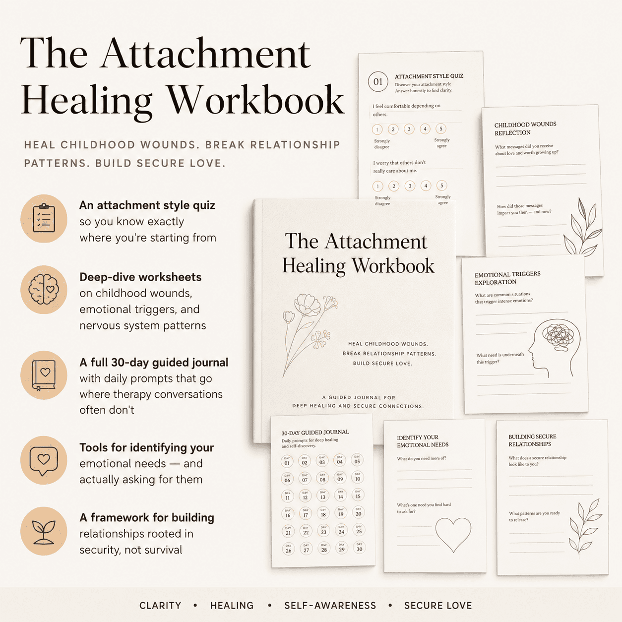 The Attachment Healing Workbook
